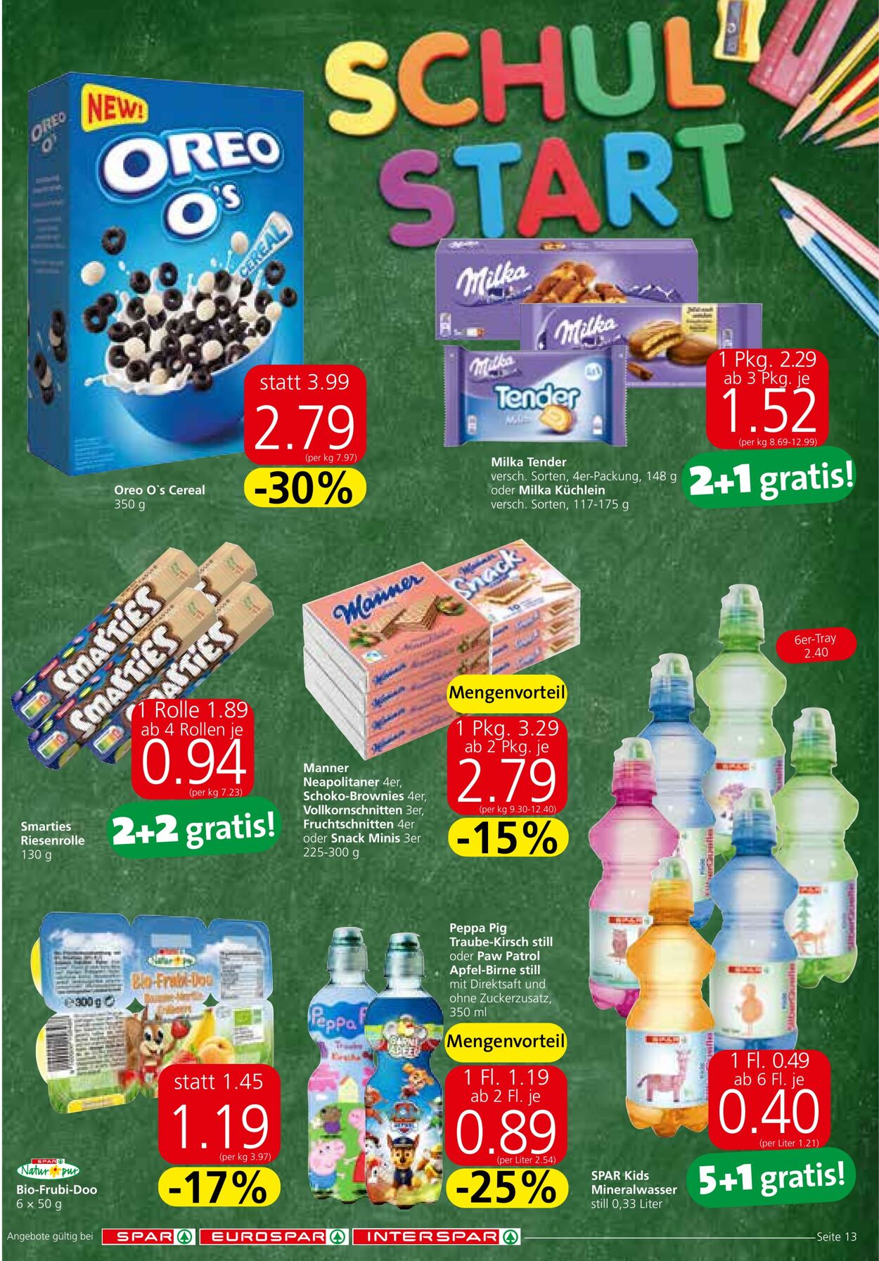 Prospekt Spar 08.09.2022 - 21.09.2022