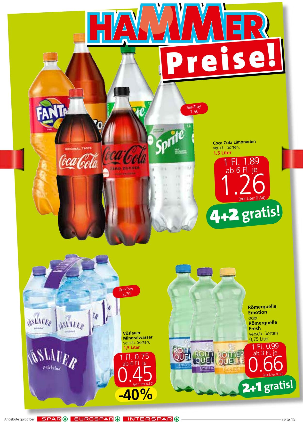 Prospekt Spar 08.09.2022 - 21.09.2022