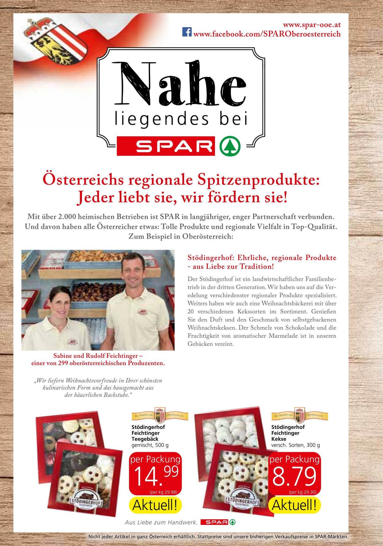 Prospekt Spar 09.11.2023 - 22.11.2023