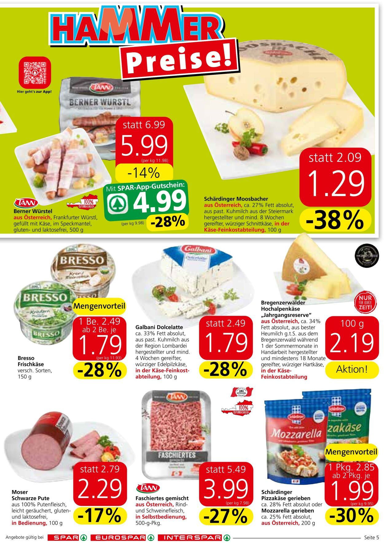 Prospekt Spar 23.11.2023 - 13.12.2023