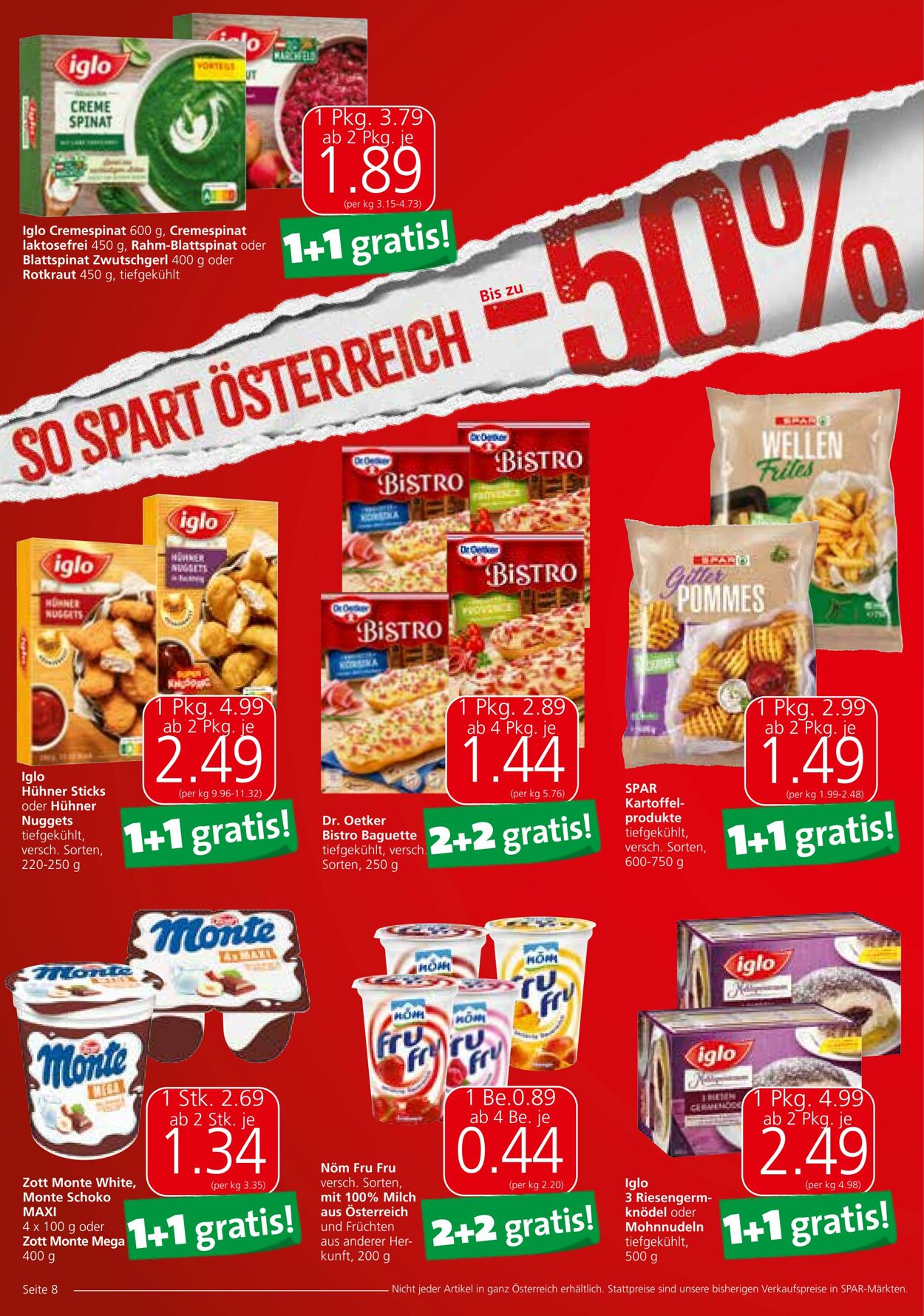 Prospekt Spar 23.11.2023 - 13.12.2023