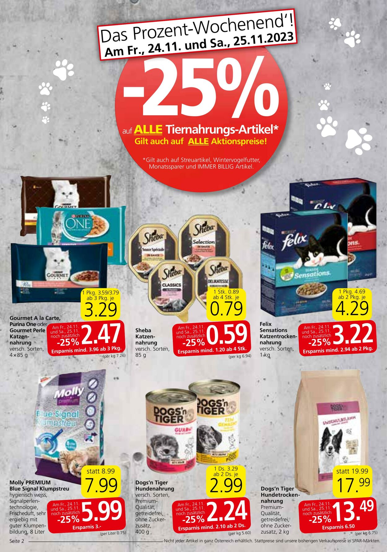 Prospekt Spar 23.11.2023 - 13.12.2023