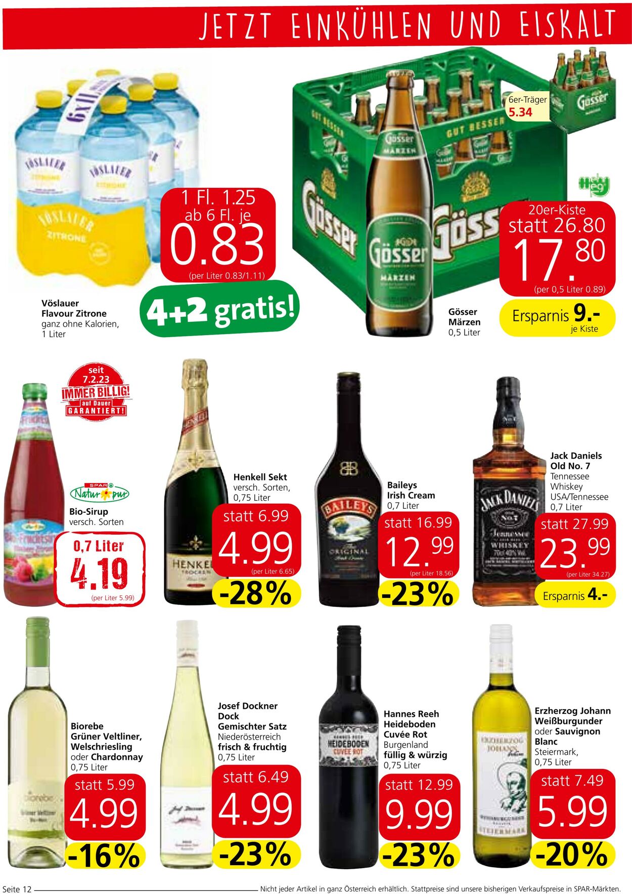 Prospekt Spar 13.04.2023 - 26.04.2023