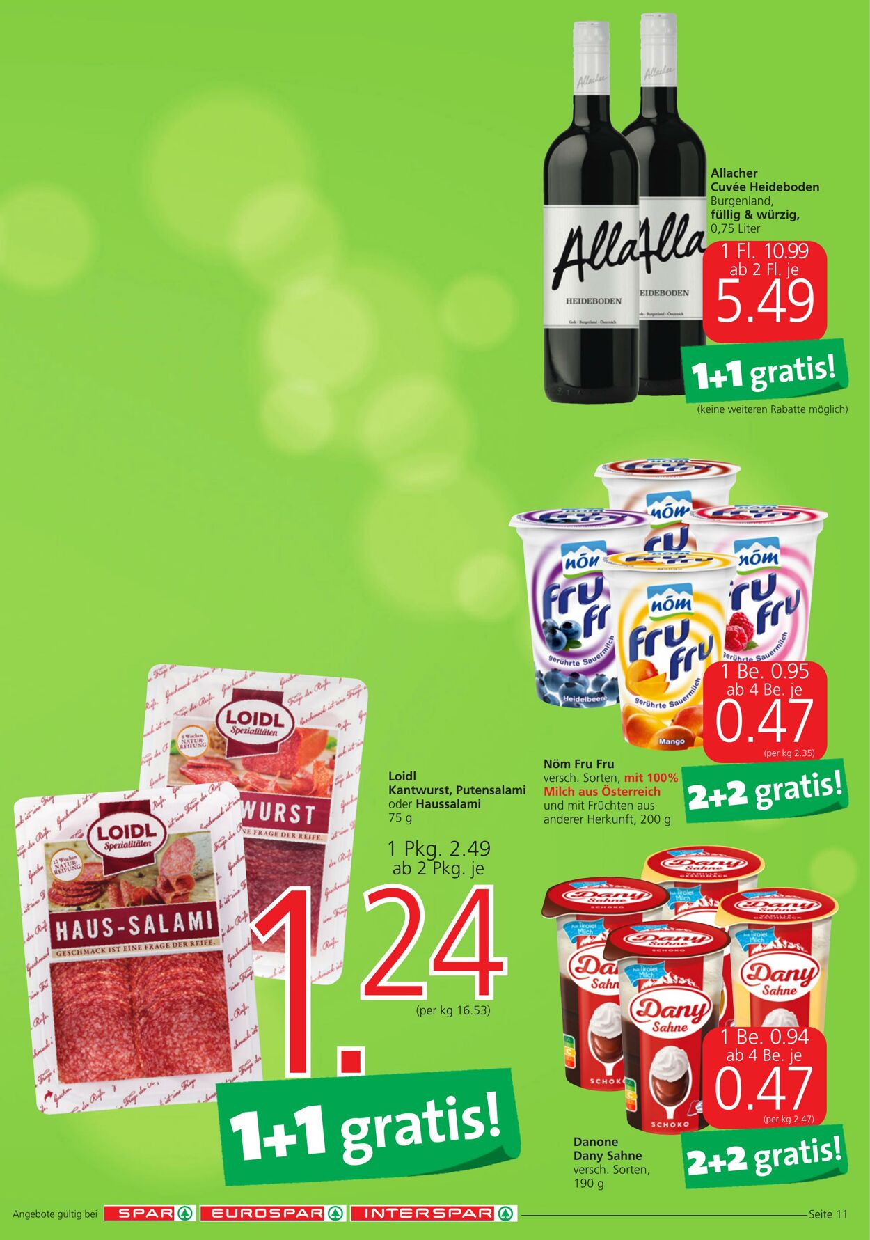 Prospekt Spar 27.04.2023 - 10.05.2023