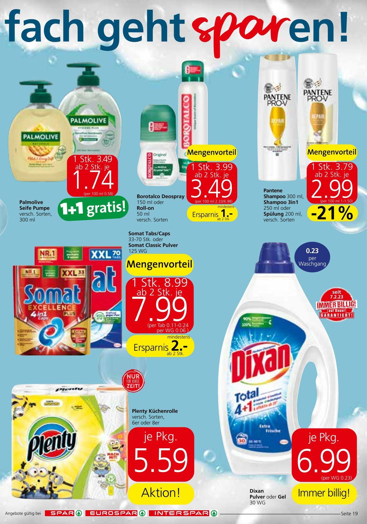 Prospekt Spar 22.06.2023 - 05.07.2023