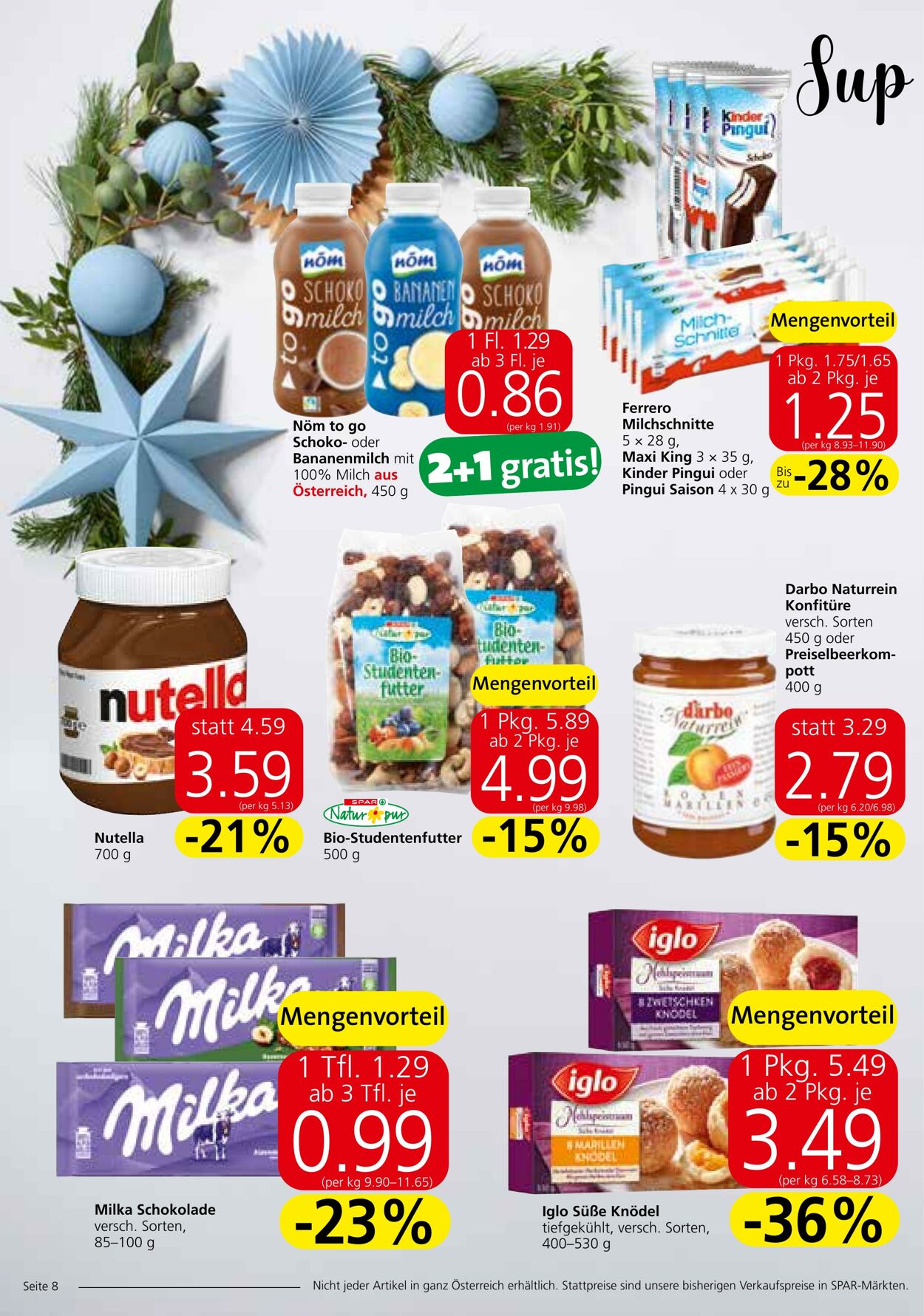 Prospekt Spar 07.12.2022 - 14.12.2022