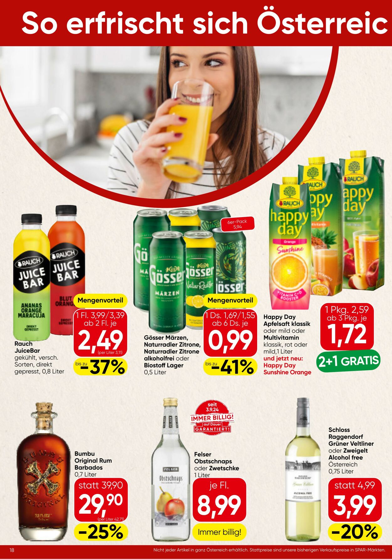 Prospekt Spar 02.01.2025 - 15.01.2025