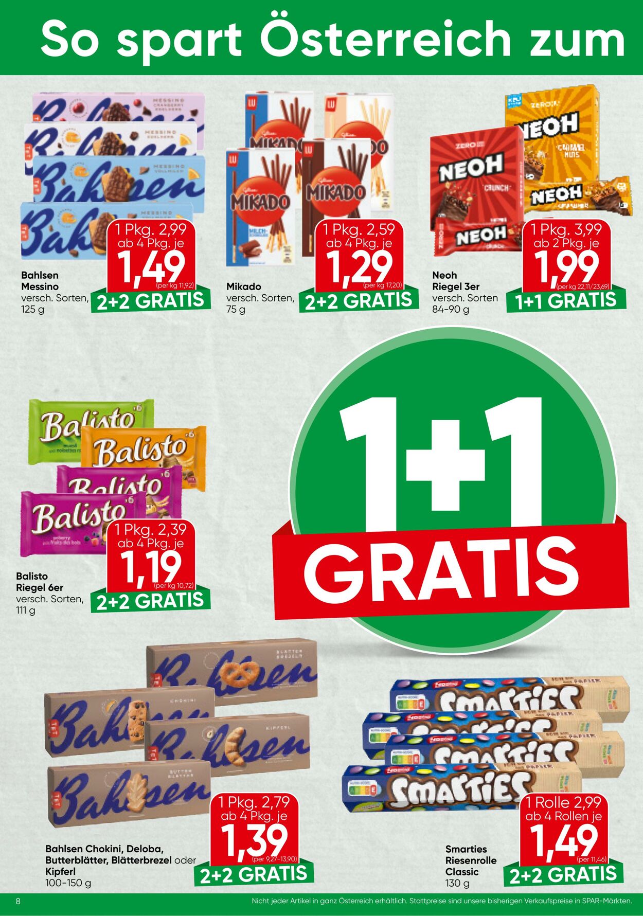 Prospekt Spar 02.01.2025 - 15.01.2025