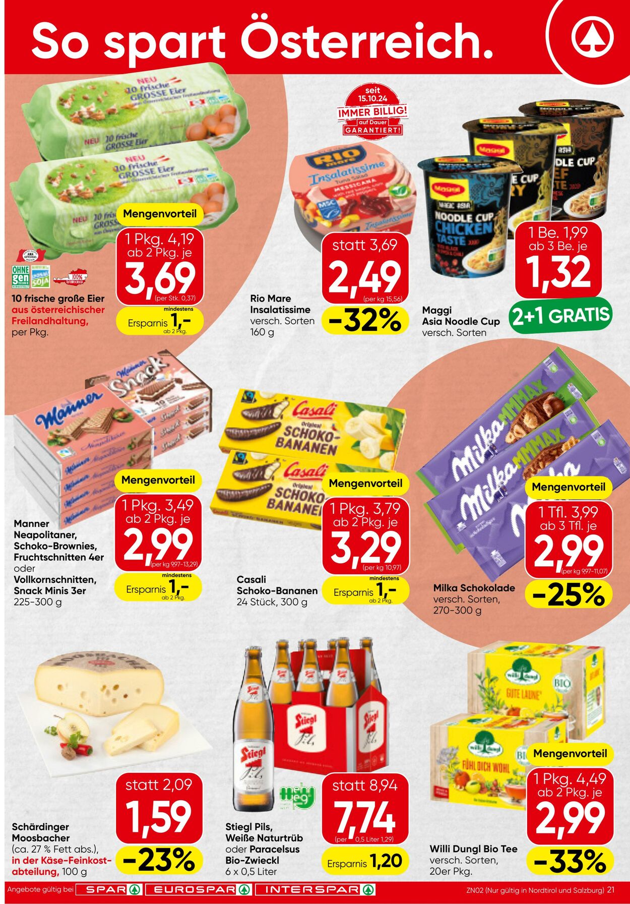 Prospekt Spar 02.01.2025 - 15.01.2025