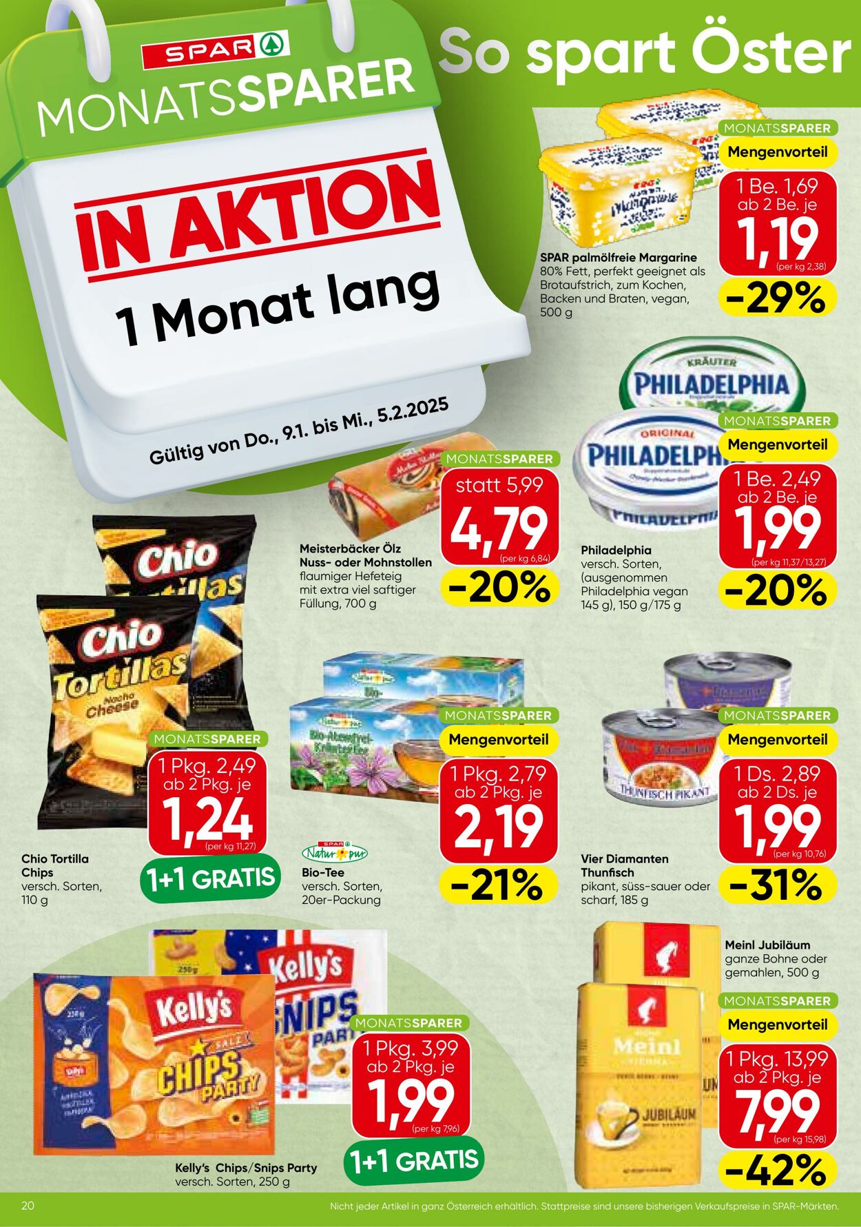 Prospekt Spar 09.01.2025 - 15.01.2025