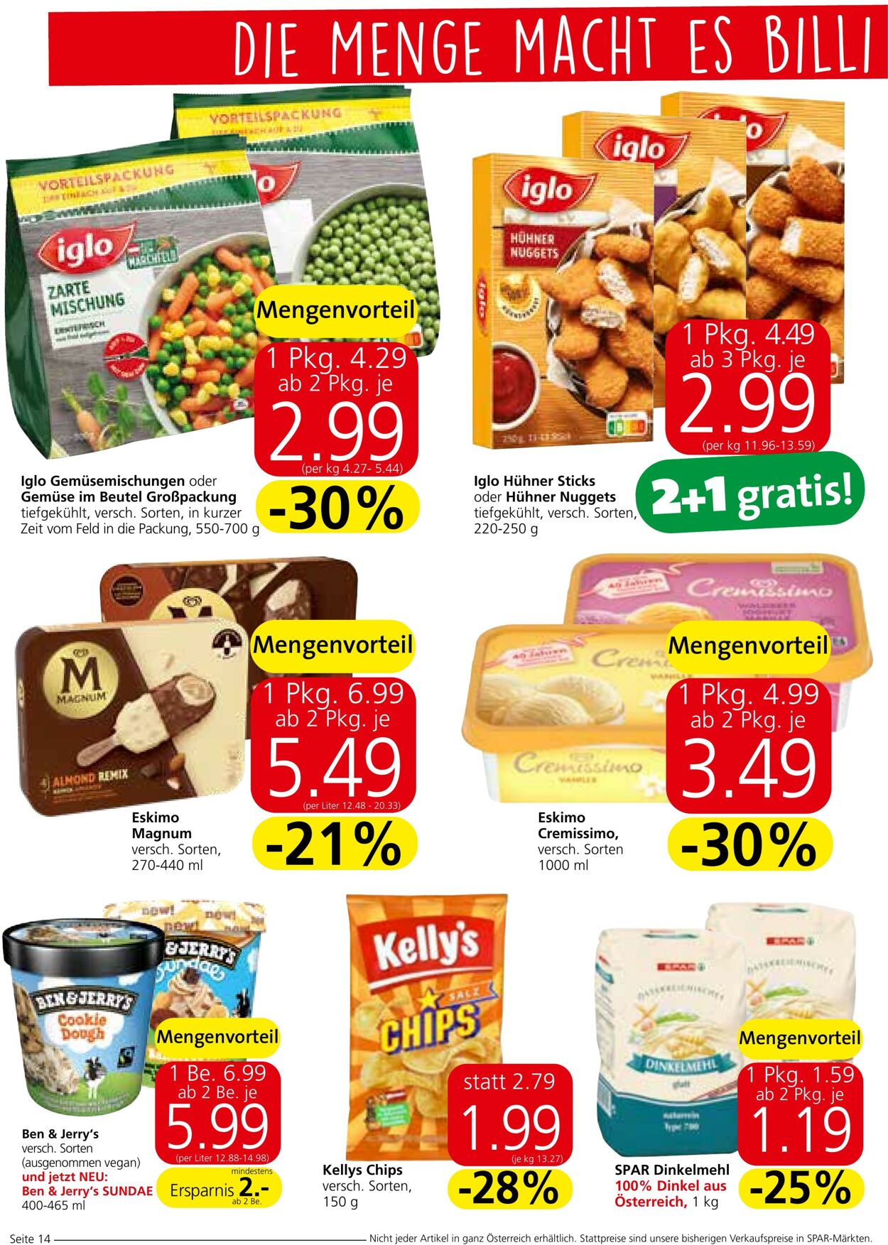 Prospekt Spar 02.03.2023 - 15.03.2023