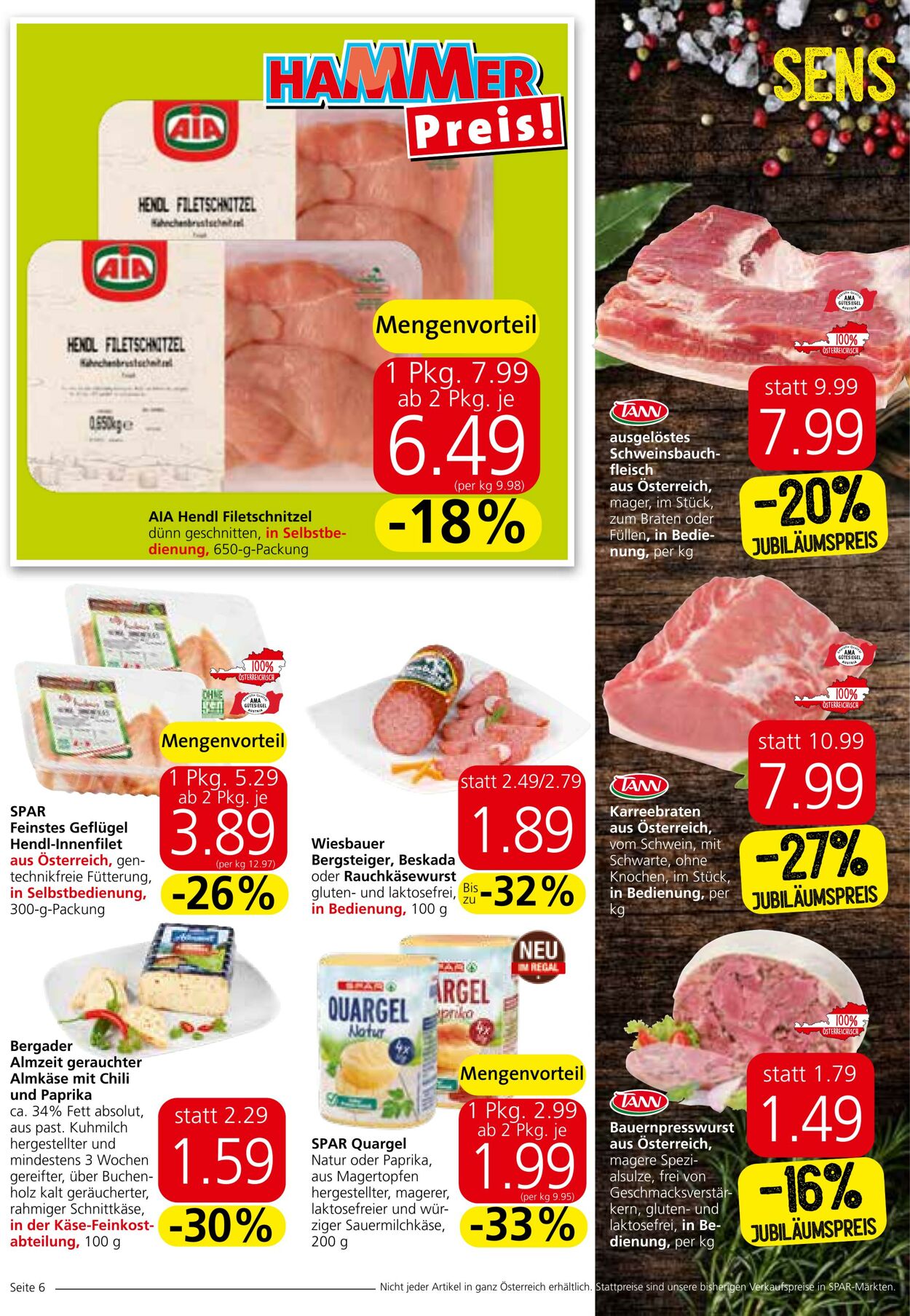 Prospekt Spar 17.05.2023 - 24.05.2023