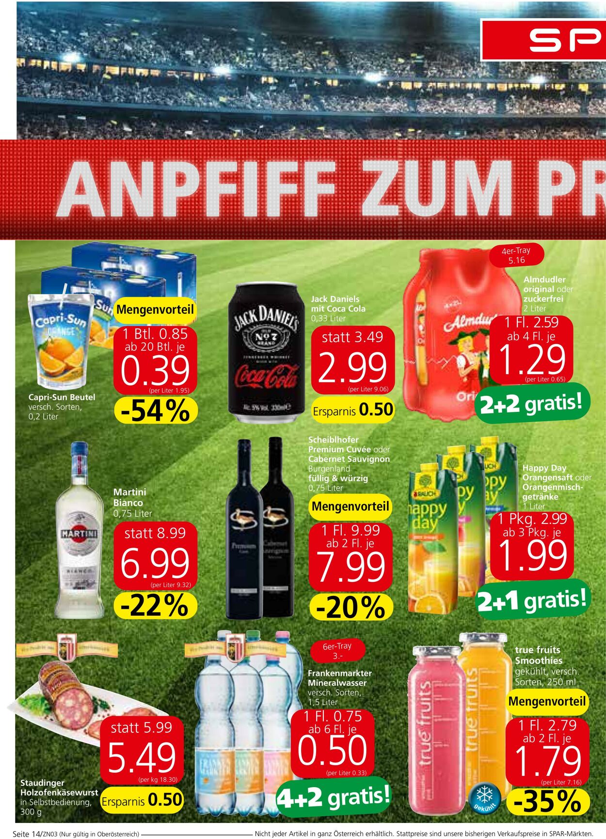 Prospekt Spar 11.07.2024 - 24.07.2024