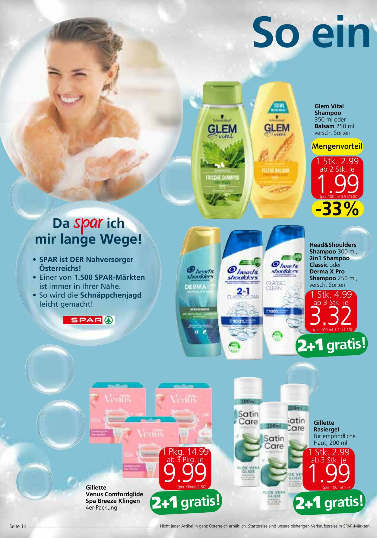 Prospekt Spar 01.08.2024 - 07.08.2024