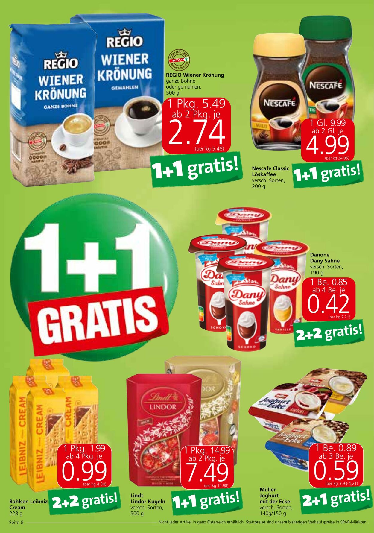 Prospekt Spar 22.09.2022 - 05.10.2022