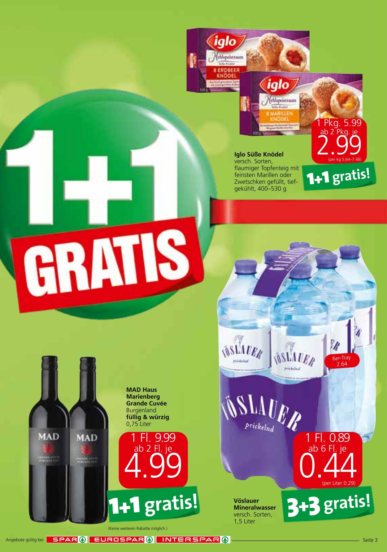 Prospekt Spar 21.09.2023 - 27.09.2023