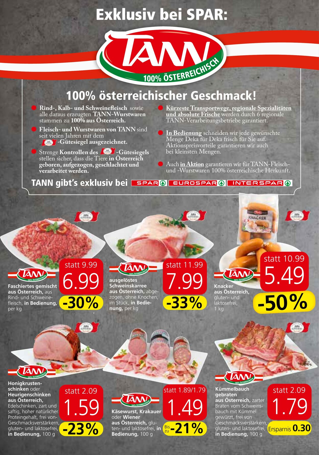 Prospekt Spar 29.09.2022 - 05.10.2022