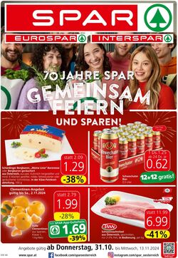 Prospekt Spar 07.11.2024 - 13.11.2024