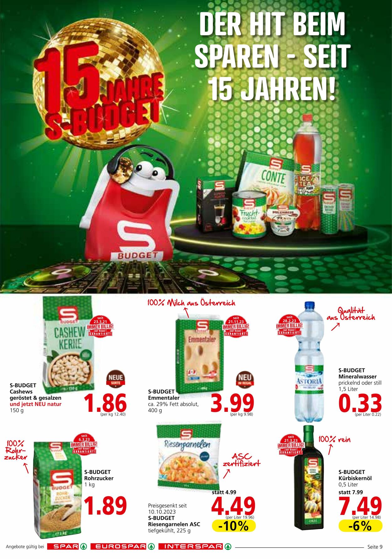 Prospekt Spar 30.11.2023 - 13.12.2023