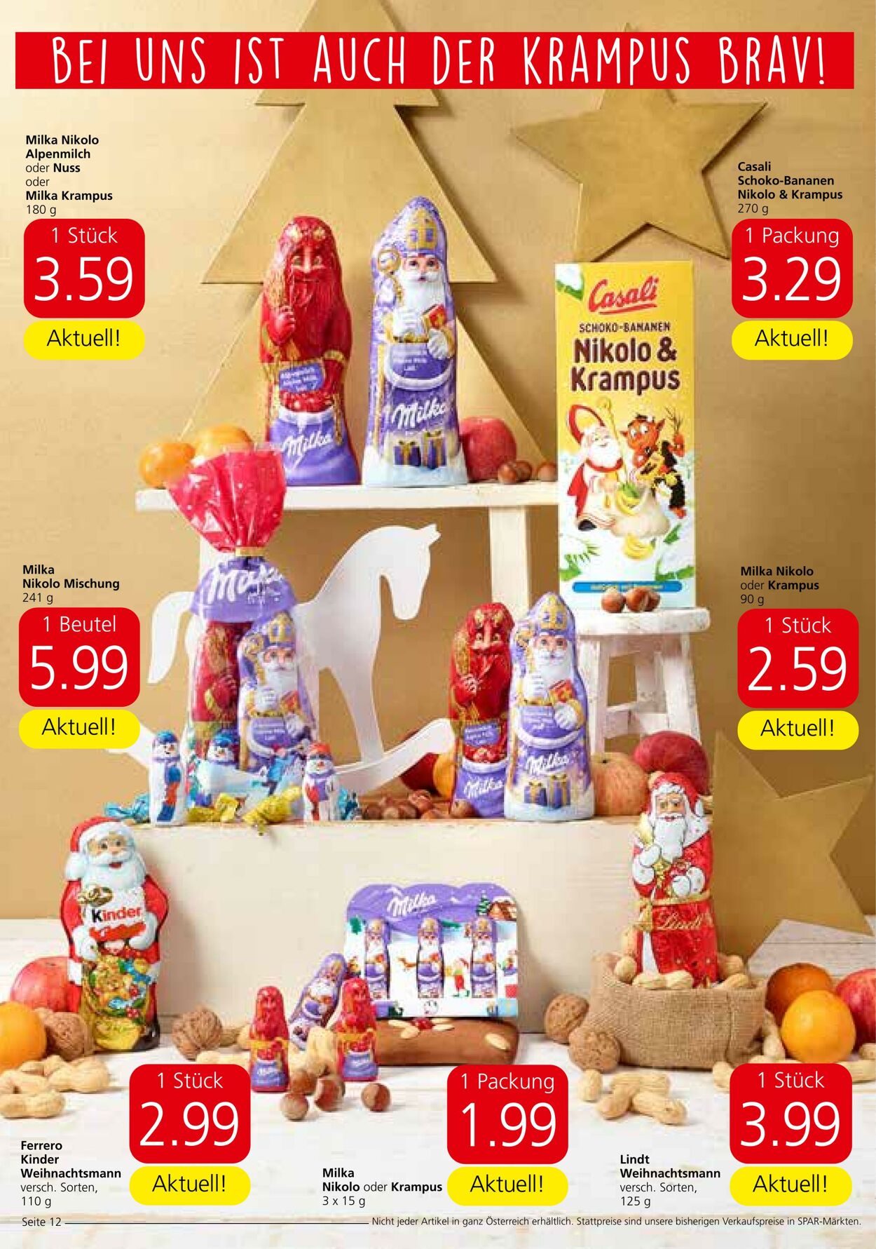 Prospekt Spar 30.11.2023 - 13.12.2023