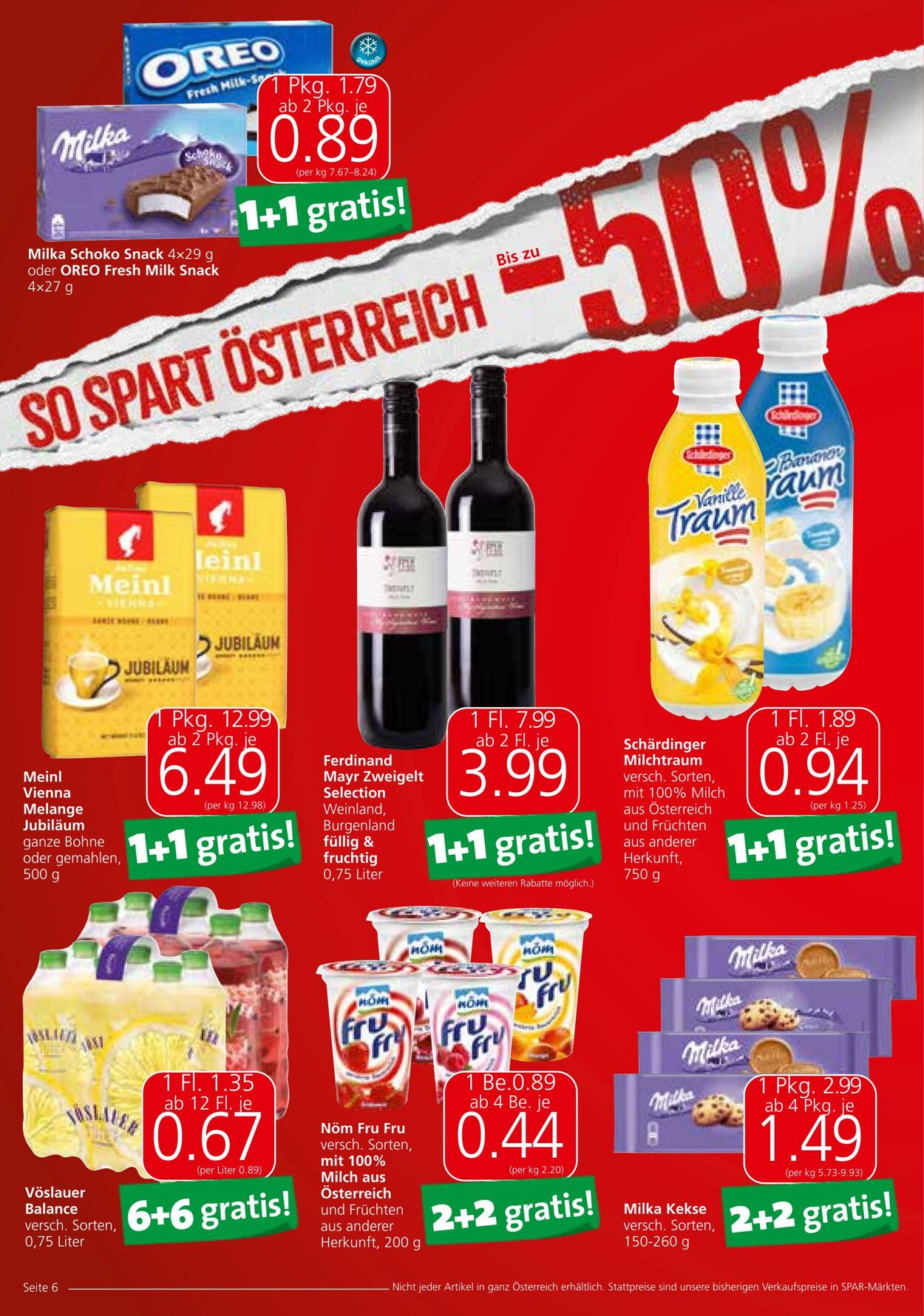 Prospekt Spar 30.11.2023 - 13.12.2023