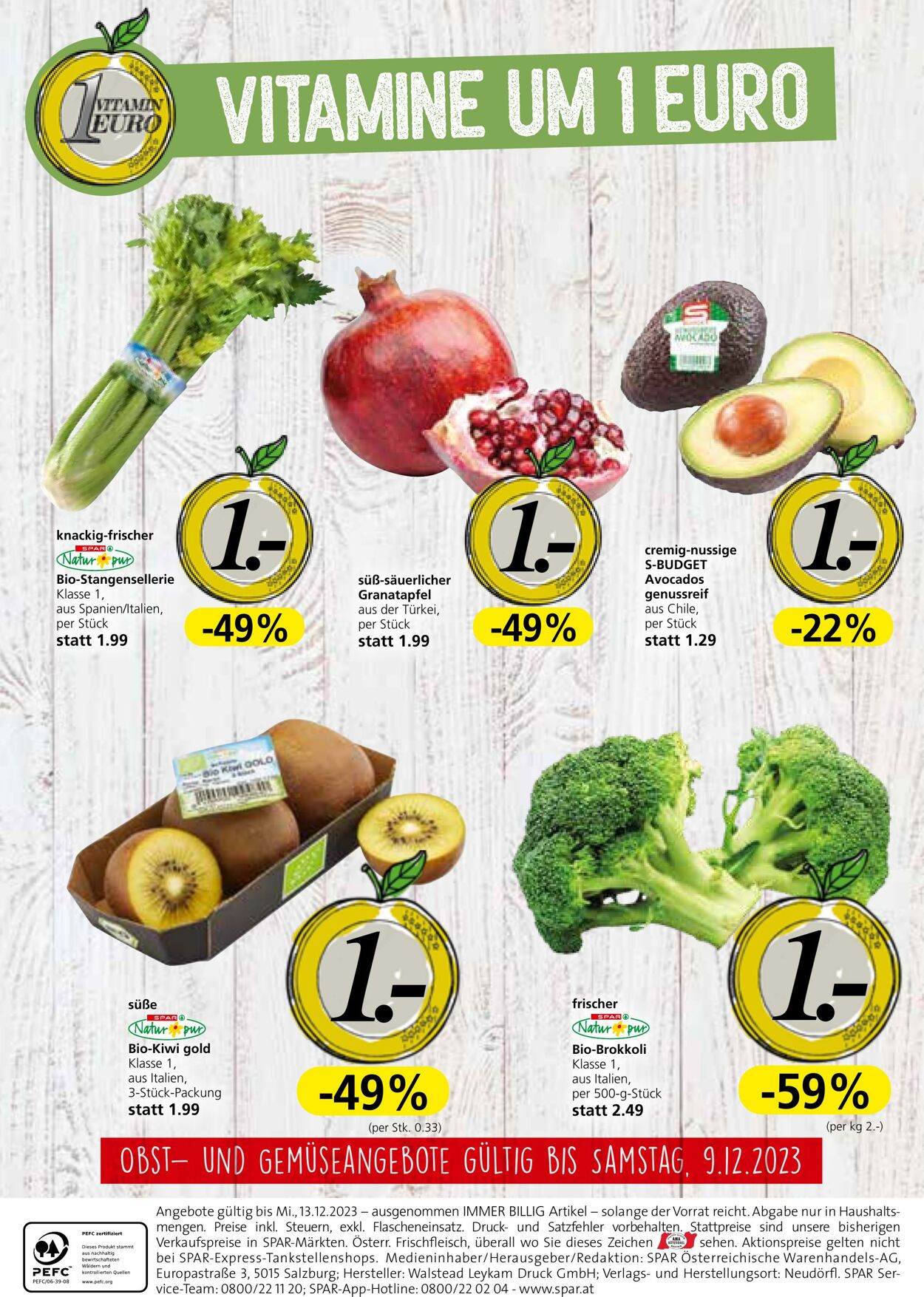 Prospekt Spar 07.12.2023 - 13.12.2023