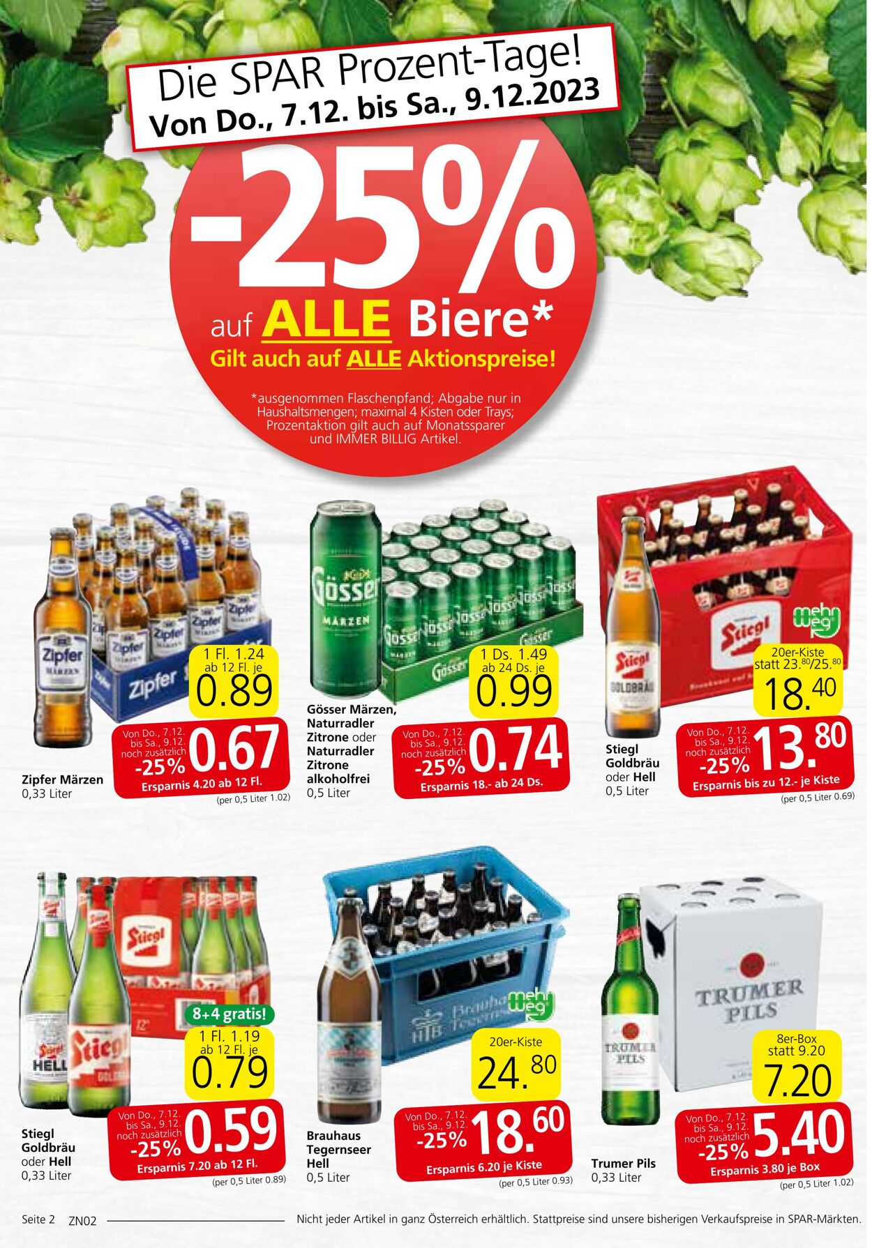 Prospekt Spar 07.12.2023 - 13.12.2023