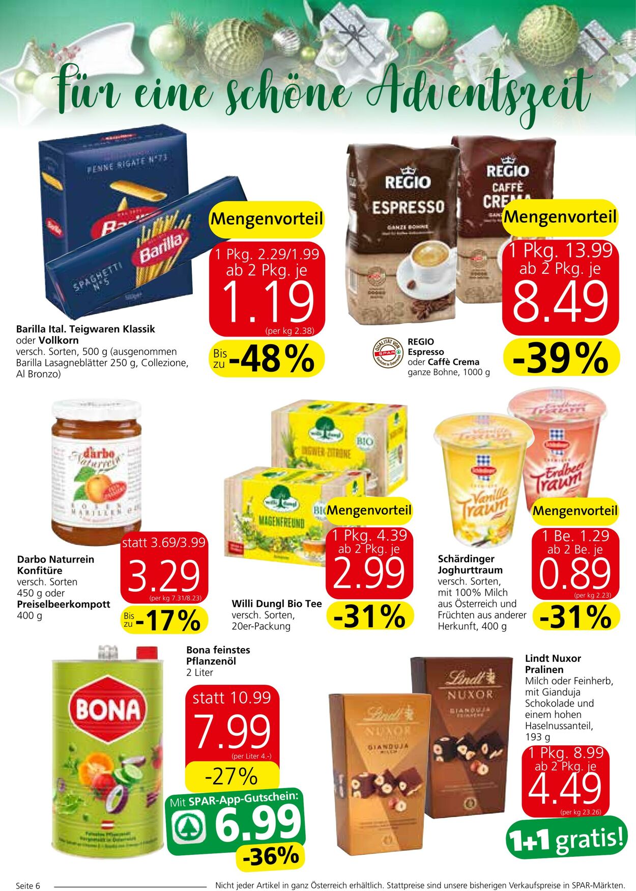 Prospekt Spar 07.12.2023 - 13.12.2023