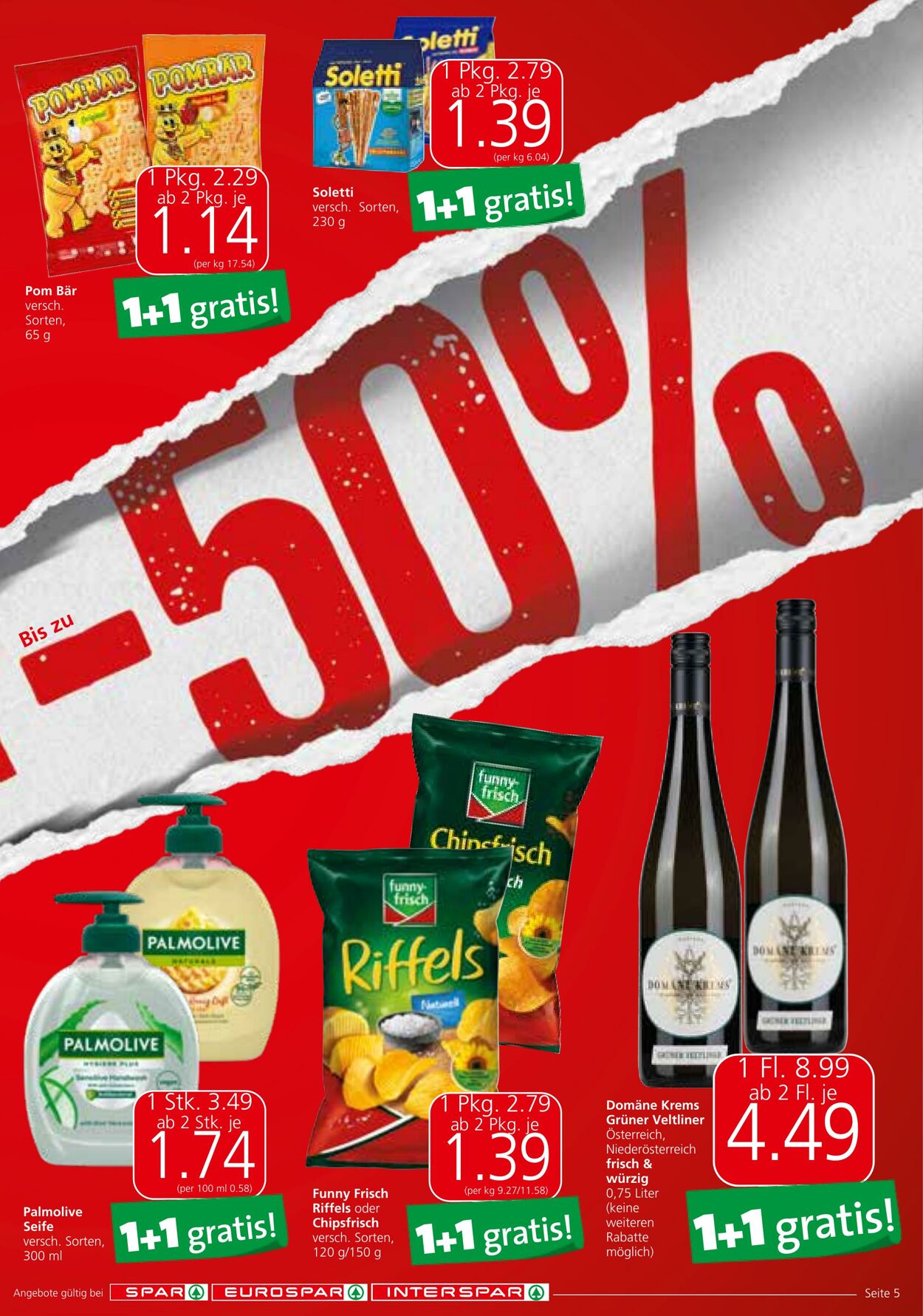 Prospekt Spar 07.12.2023 - 13.12.2023