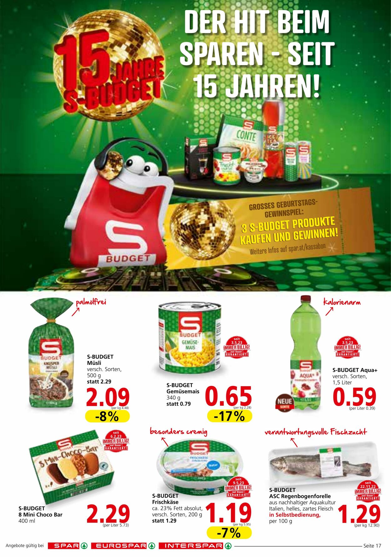 Prospekt Spar 07.06.2023 - 21.06.2023