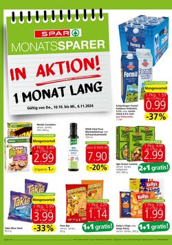 Prospekt Spar 03.10.2024 - 16.10.2024