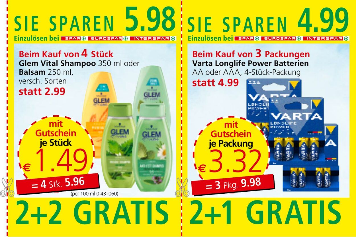 Prospekt Spar 21.11.2024 - 11.12.2024