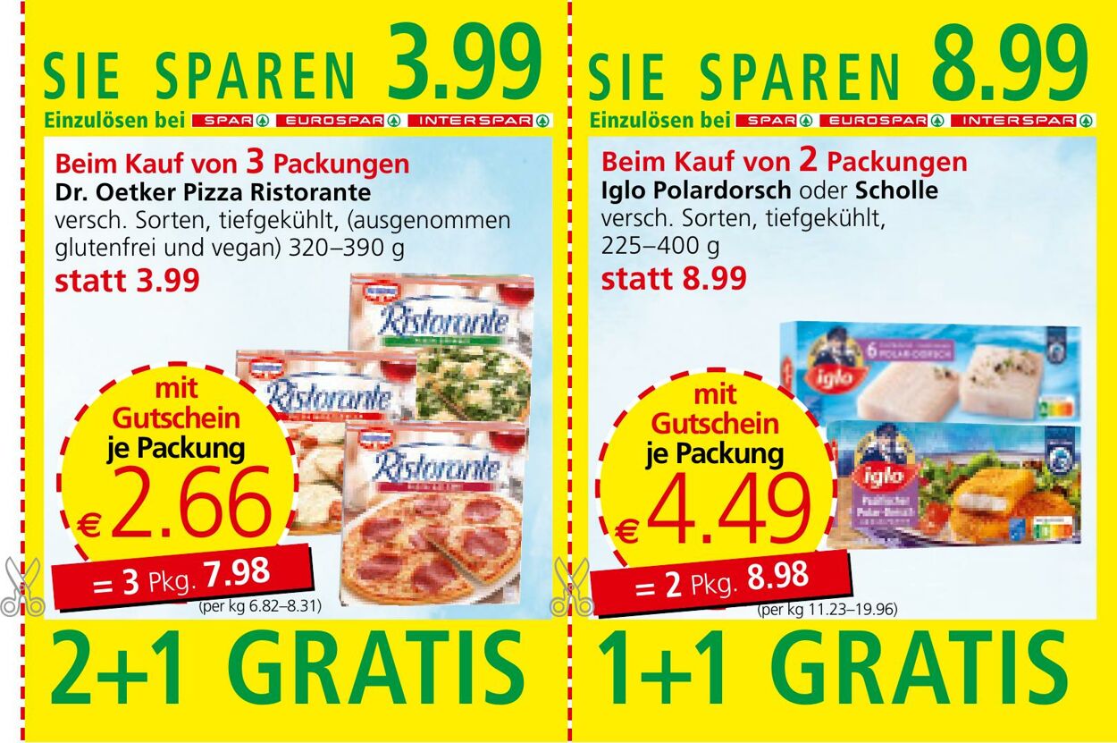 Prospekt Spar 21.11.2024 - 11.12.2024