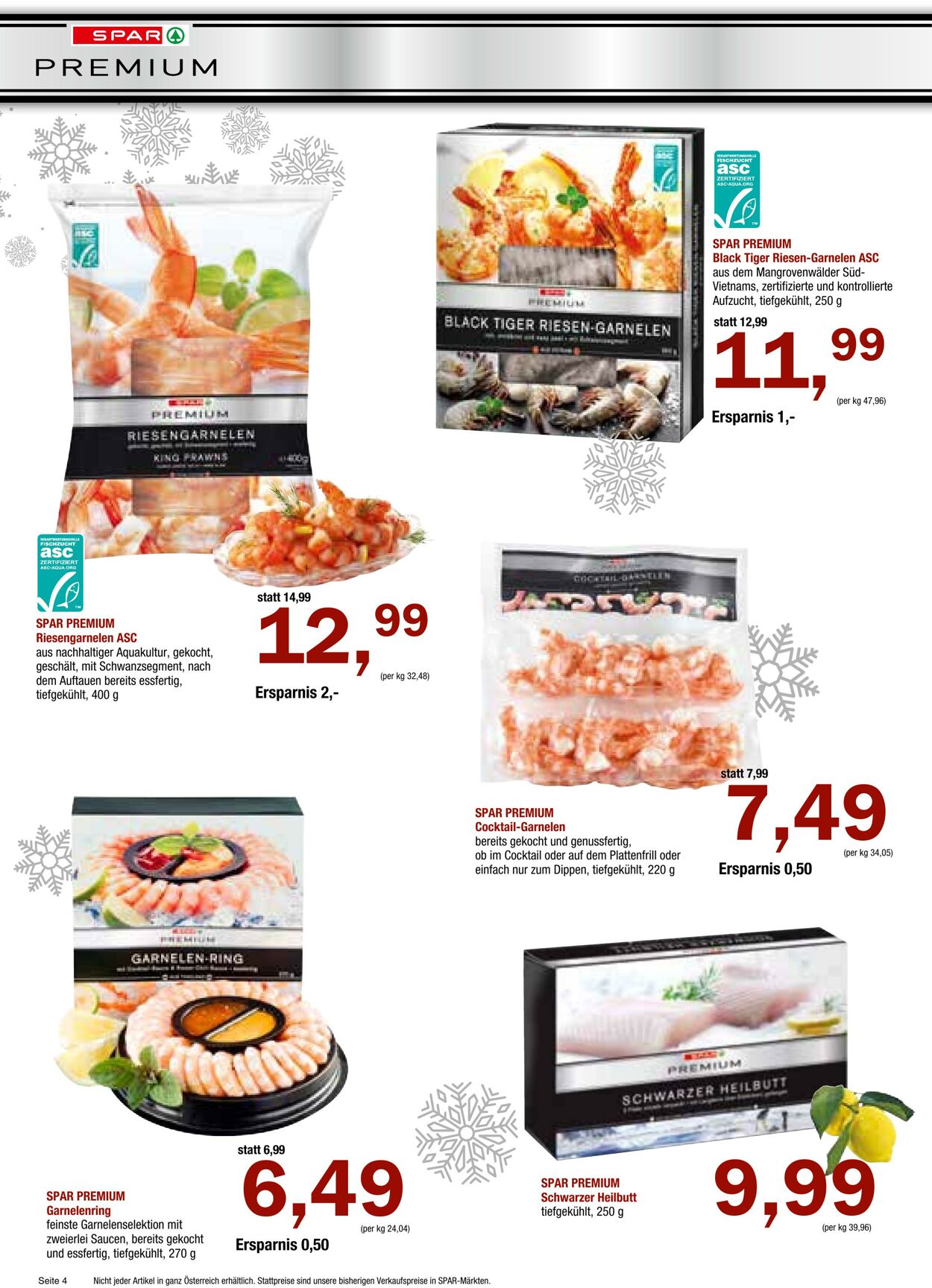 Prospekt Spar 29.11.2023 - 10.01.2024