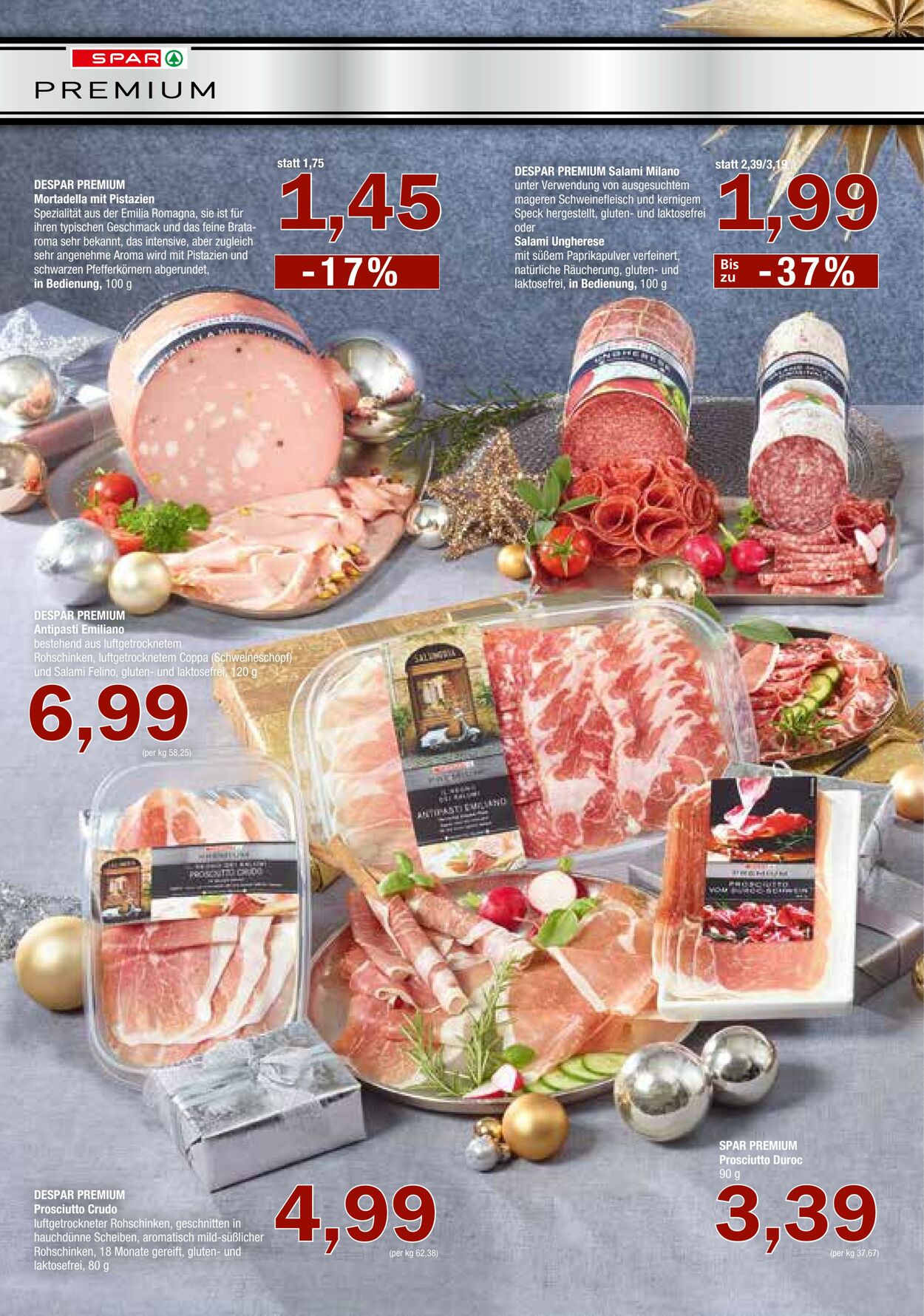 Prospekt Spar 29.11.2023 - 10.01.2024