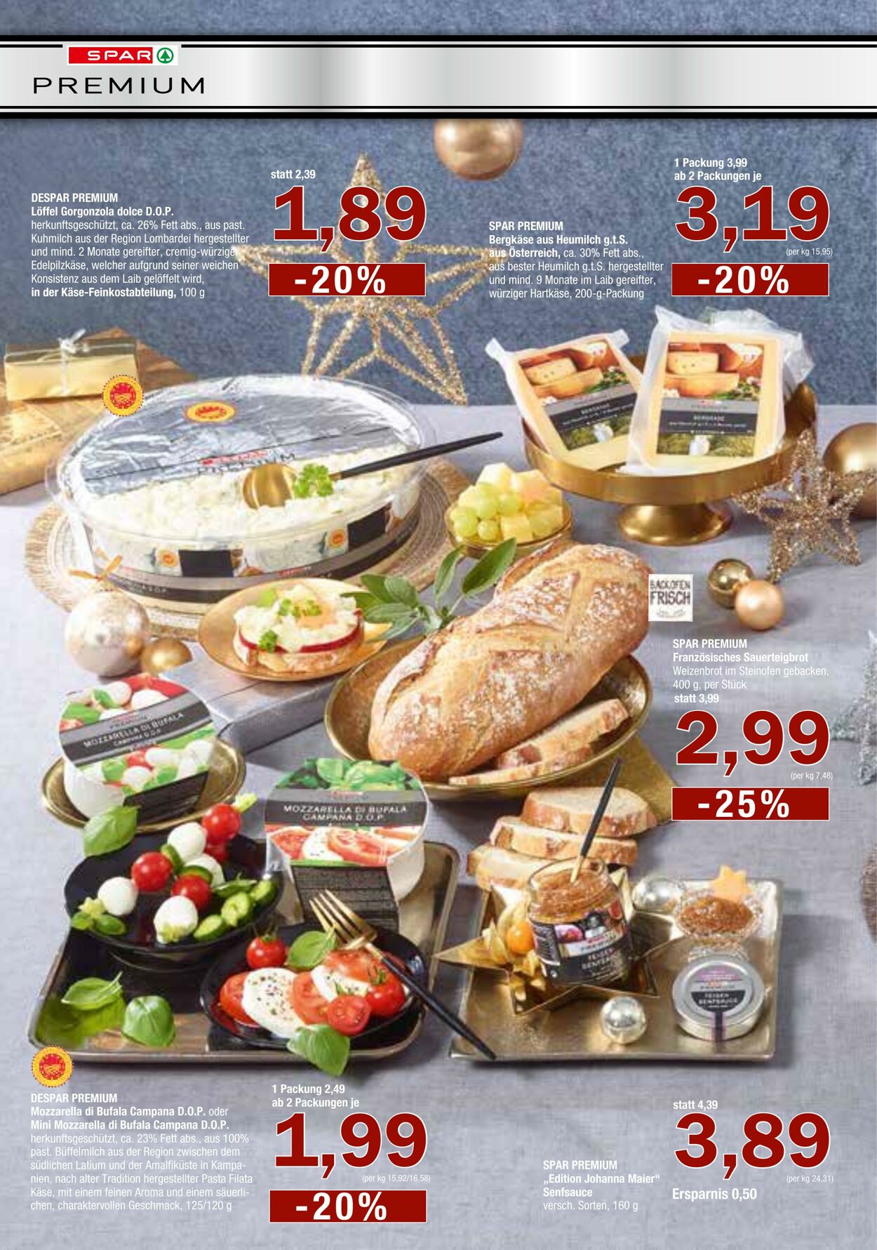 Prospekt Spar 29.11.2023 - 10.01.2024