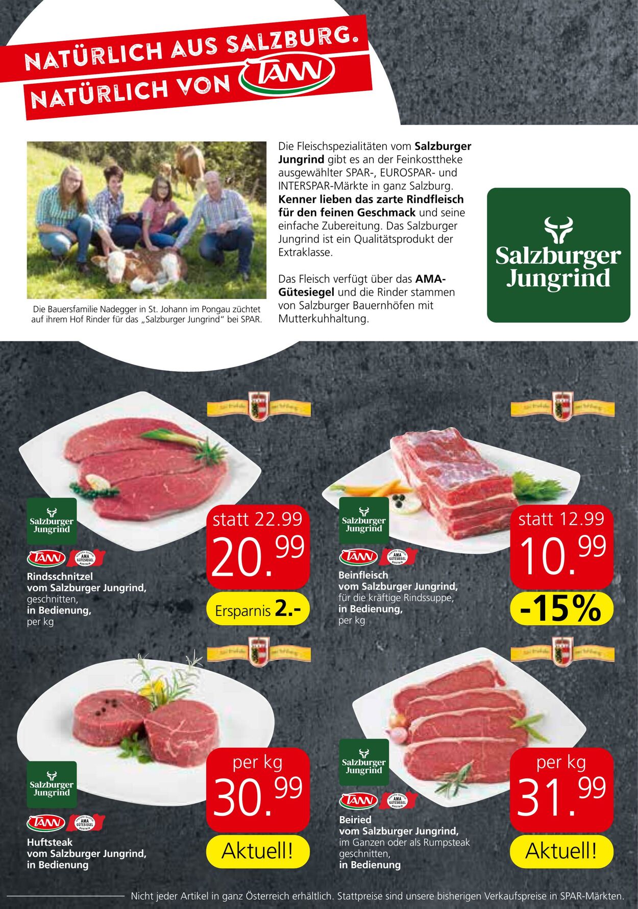 Prospekt Spar 31.10.2024 - 13.11.2024