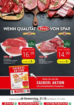 Prospekt Spar 31.10.2024 - 13.11.2024