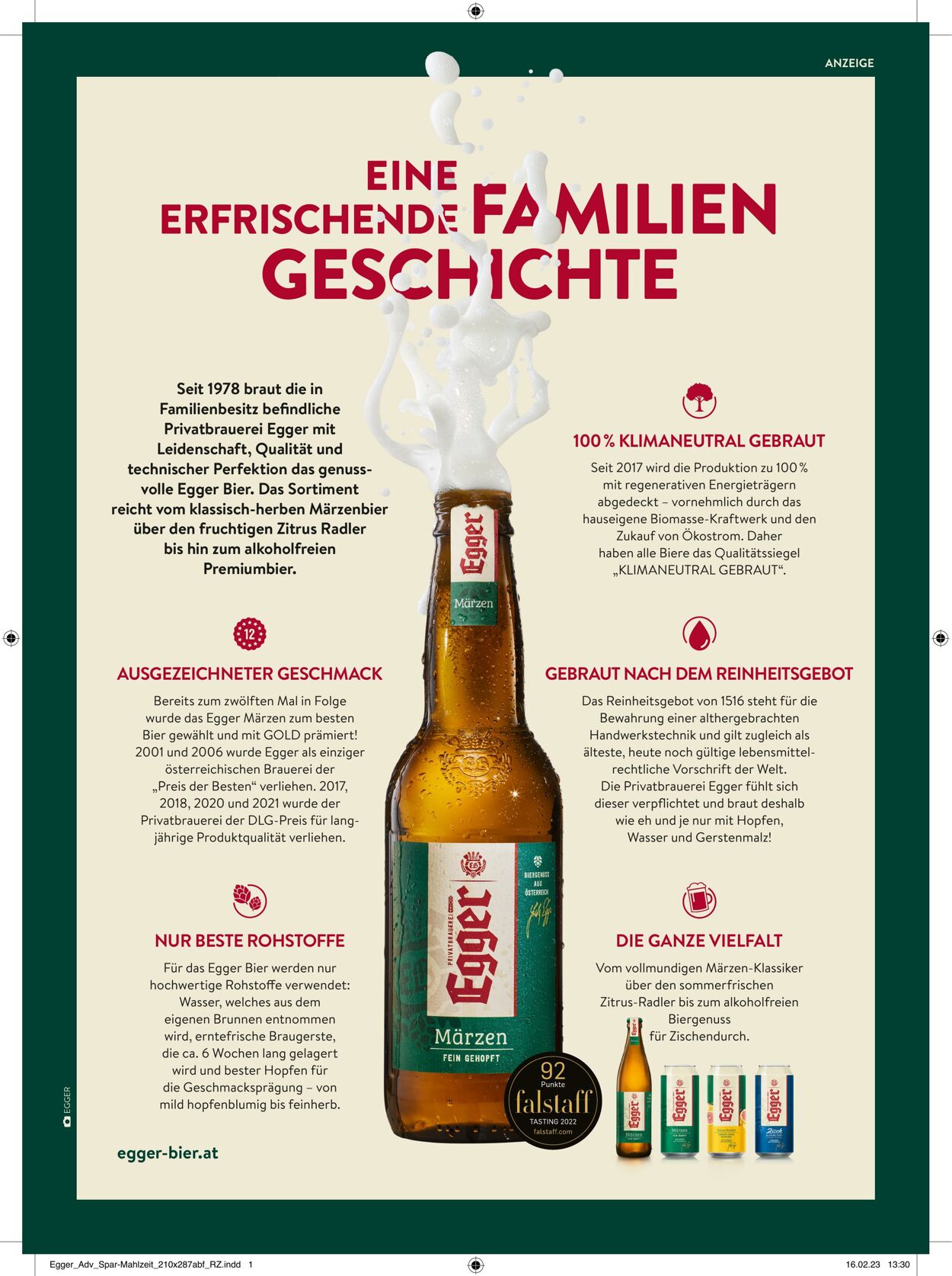 Prospekt Spar 08.03.2023 - 20.04.2023