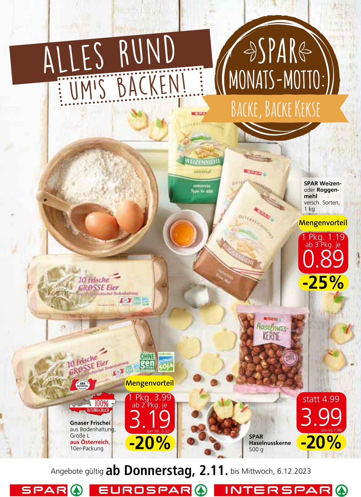 Prospekt Spar 02.11.2023 - 06.12.2023
