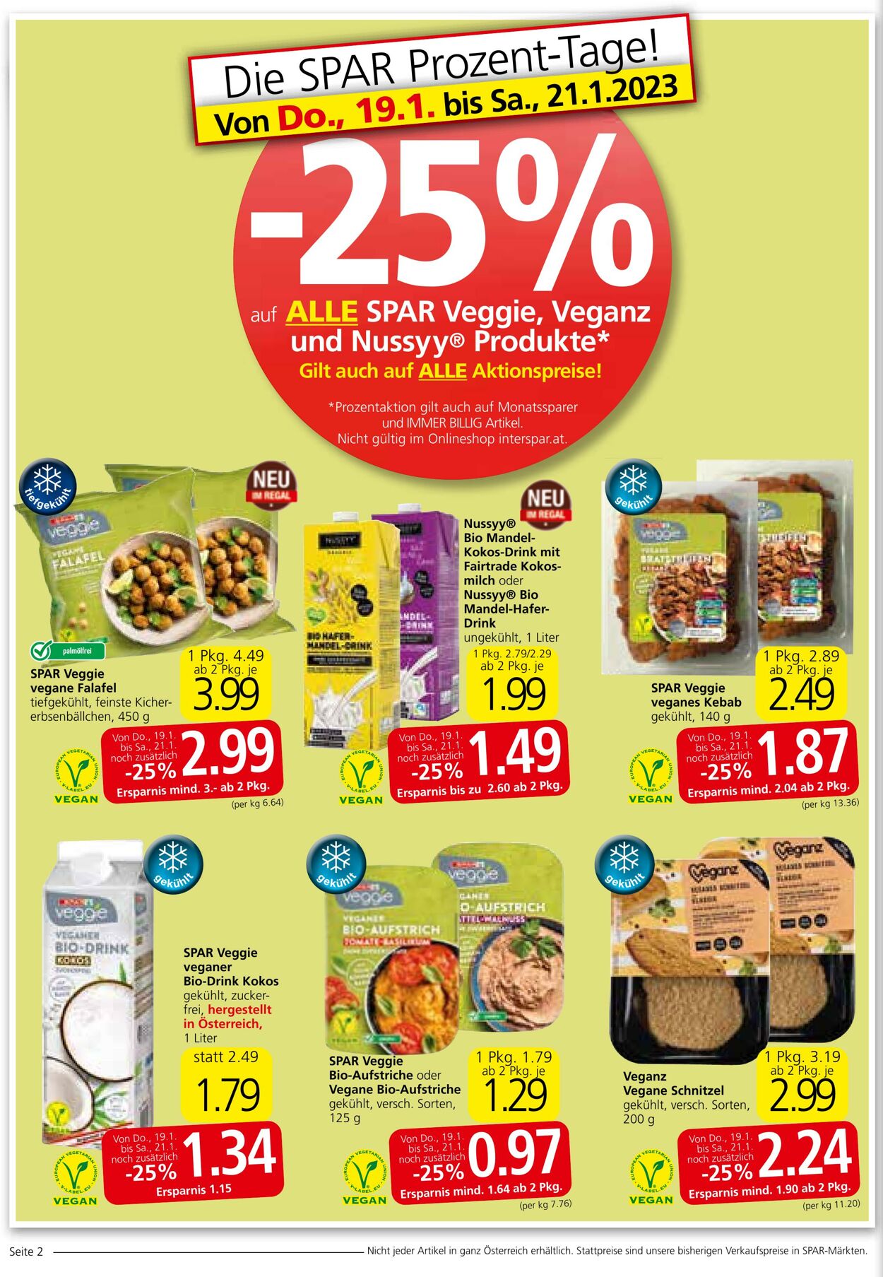 Prospekt Spar 19.01.2023 - 01.02.2023