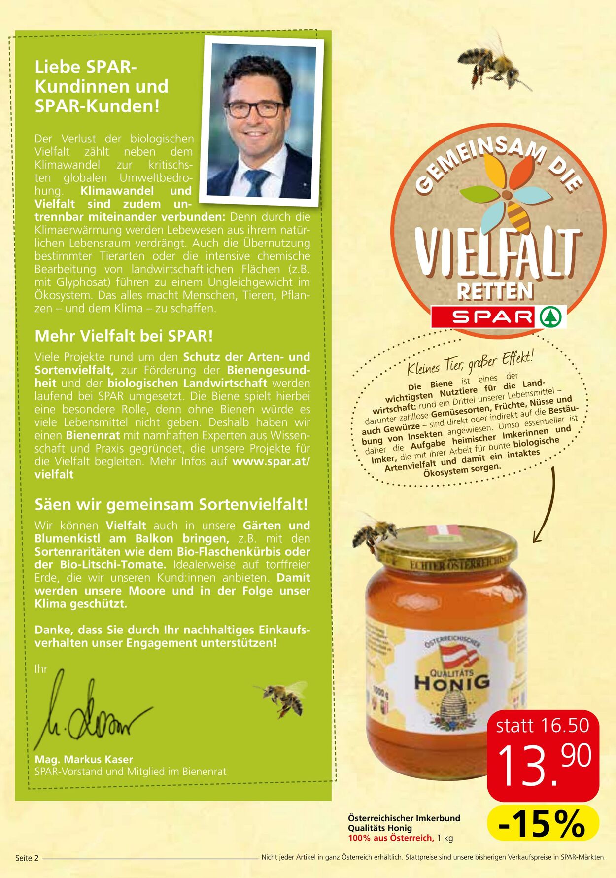 Prospekt Spar 09.03.2023 - 15.03.2023