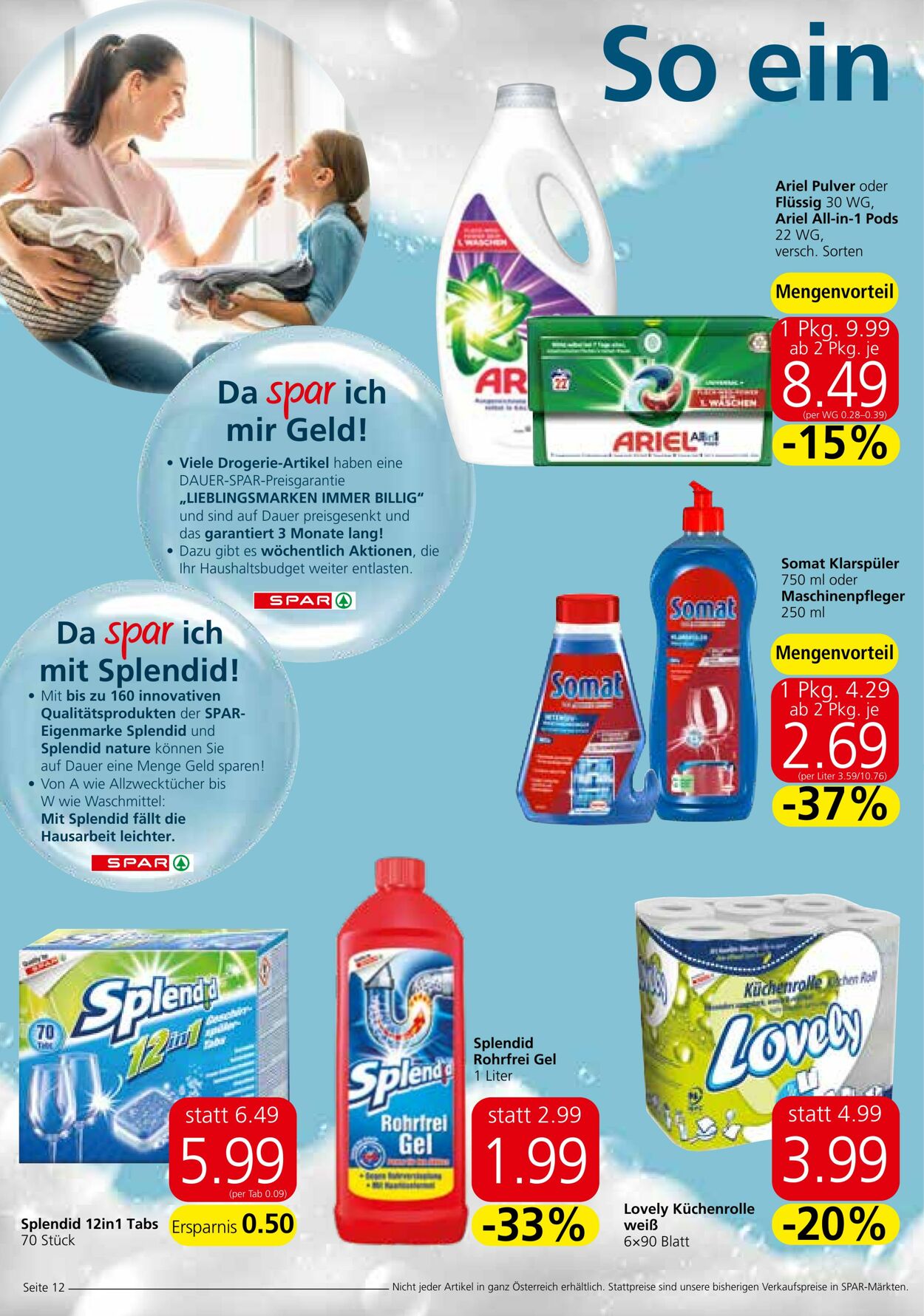 Prospekt Spar 11.04.2024 - 17.04.2024