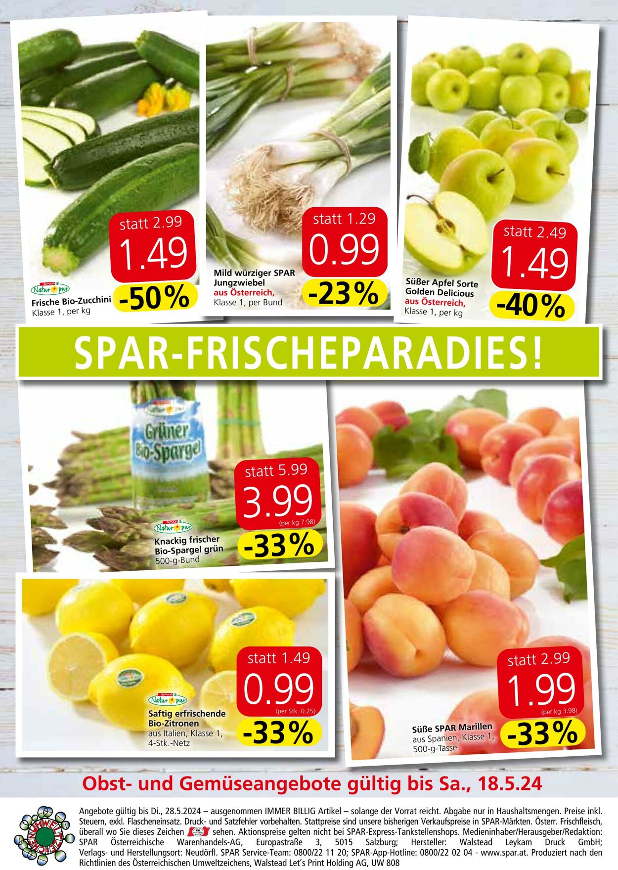 Prospekt Spar 16.05.2024 - 28.05.2024