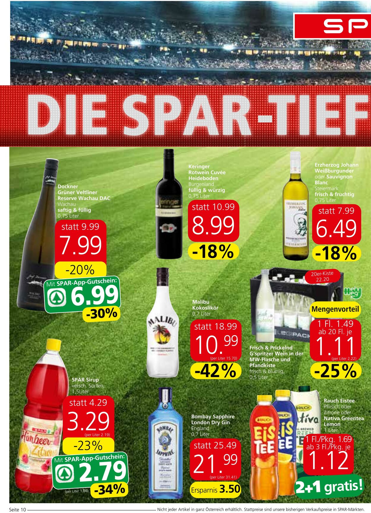 Prospekt Spar 27.06.2024 - 10.07.2024