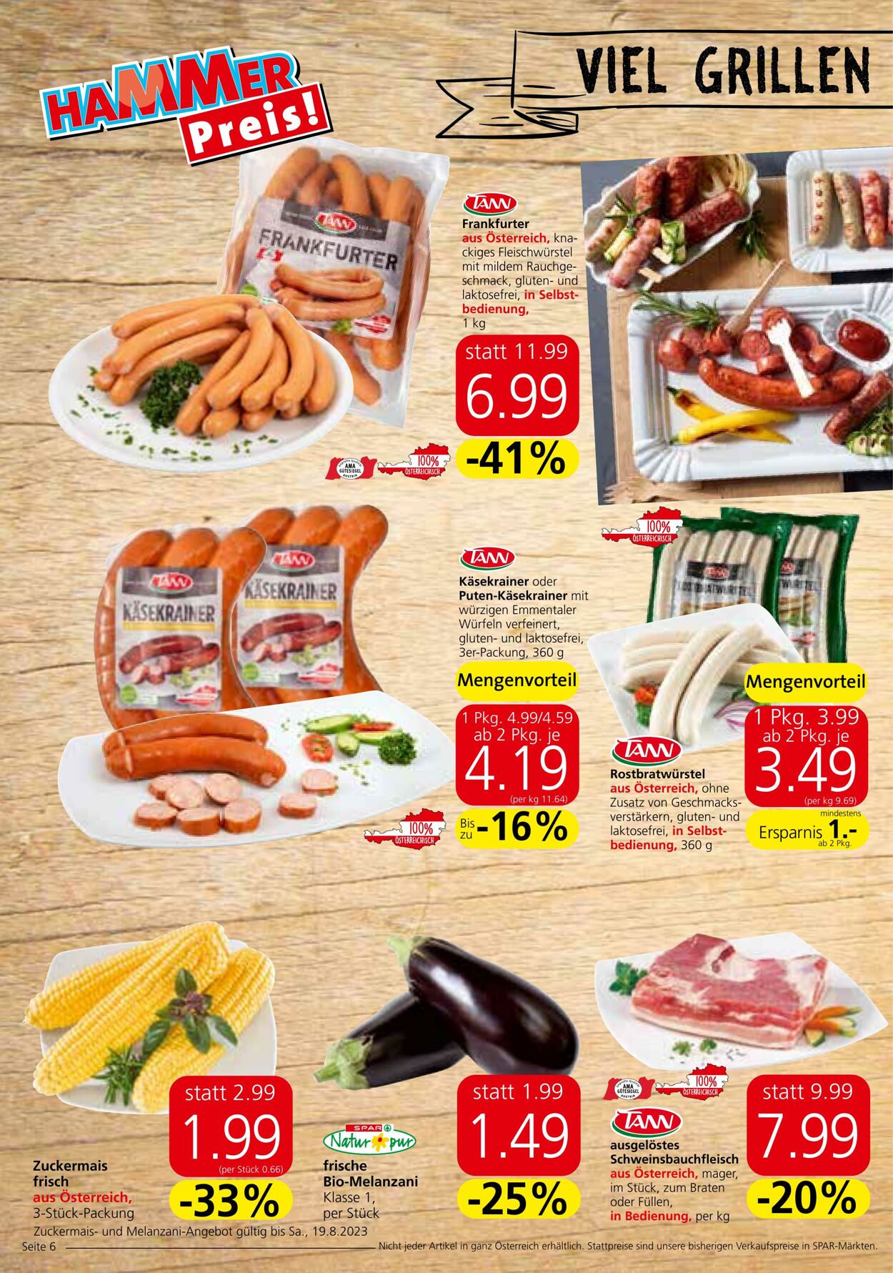 Prospekt Spar 17.08.2023 - 30.08.2023