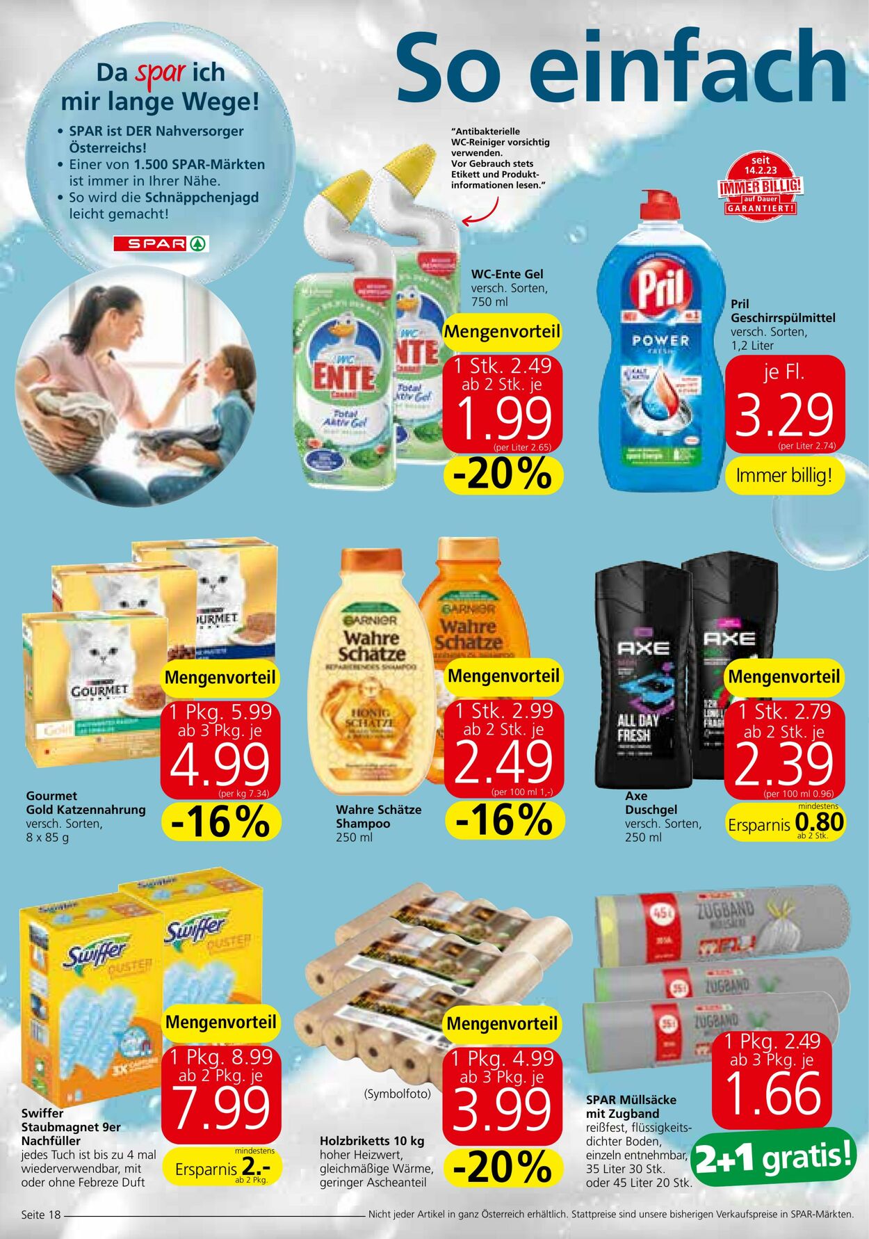 Prospekt Spar 22.08.2024 - 04.09.2024