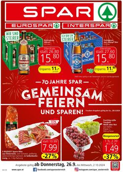 Prospekt Spar 02.01.2023 - 18.01.2023