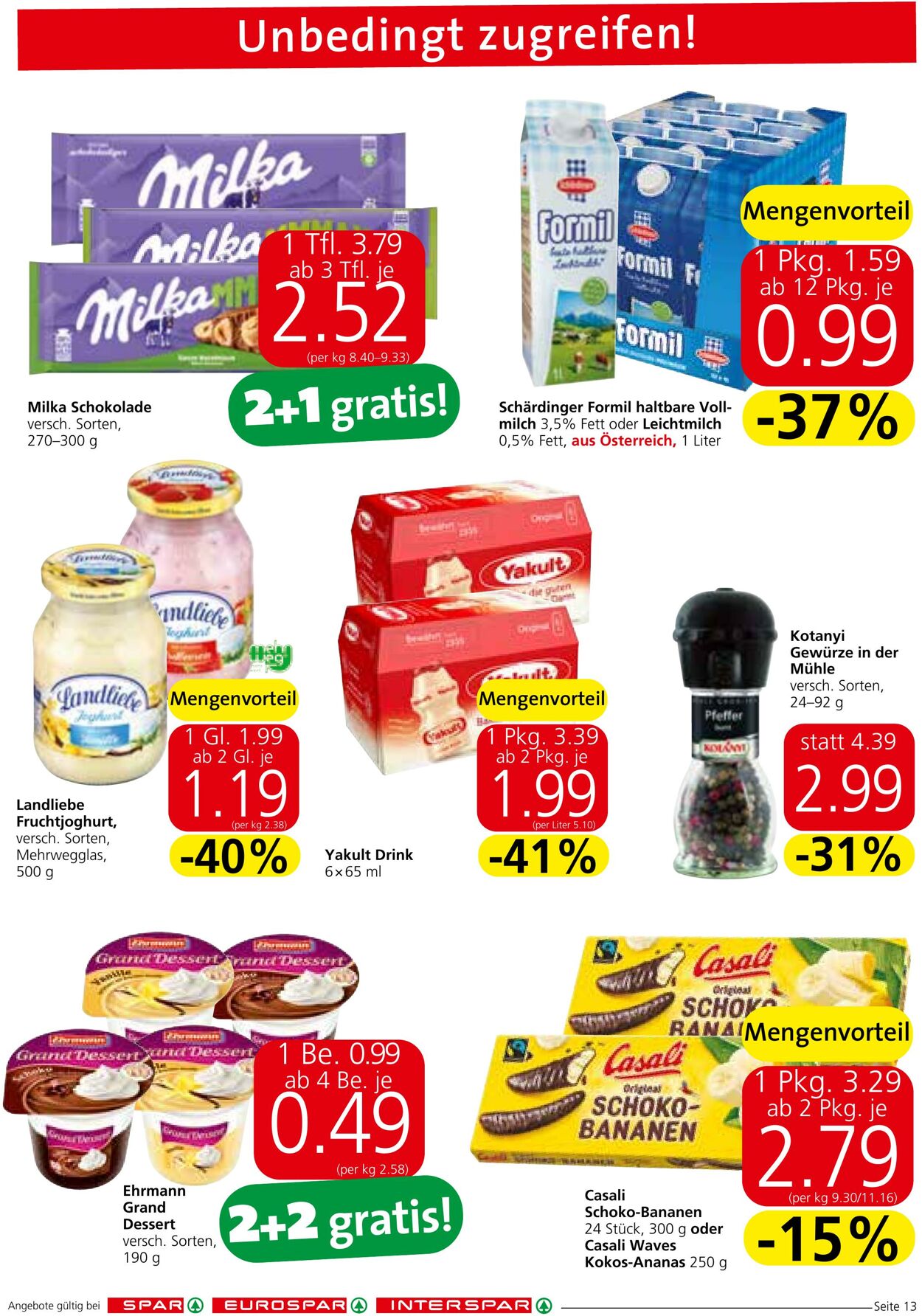 Prospekt Spar 16.11.2023 - 22.11.2023