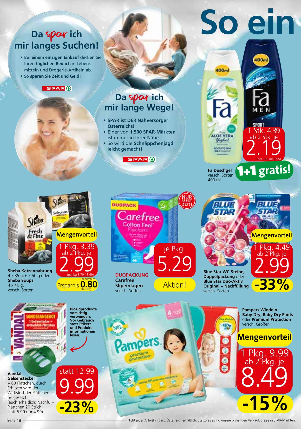 Prospekt Spar 22.06.2023 - 05.07.2023